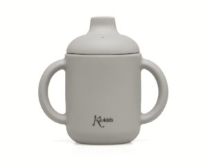 Tazza 120ml silicone grigio | KioKids