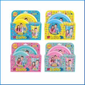 Mct set 3 pz.piatti fondo + piano + bicc | Personaggi