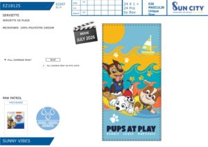 Telo mare microsp.paw patrol | Personaggi