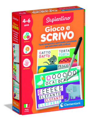 Gioco e scrivo | Clementoni