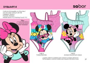 Monospalla 3/4 5/6 7/8 9/10 minnie | Sabor