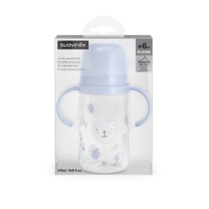 Biberon wild antigoccia manici 270 +6m az | Suavinex