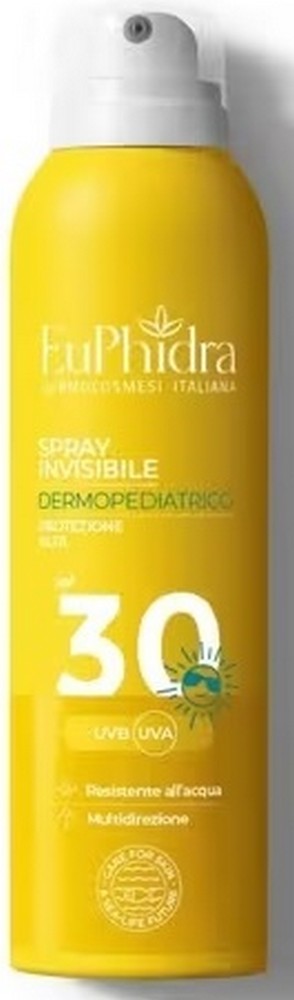 Spray invisibile dermopediatrico spf 30 - 200ml | Euphidra