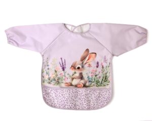 Bavaglio impermeabile lavanda | KioKids