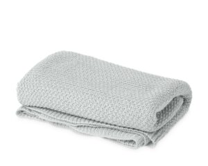 Copertina bebe 80x110cms bambu grigio | KioKids