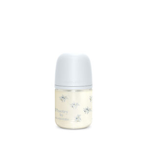 Poetry bib 120 vetro sx pro sil azzurro | Suavinex