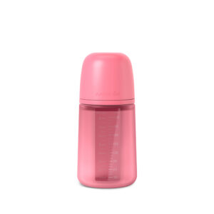 Biberon silicone 240ml fucsia | Suavinex