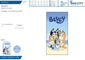 Telo mare microsp.bluey | Personaggi