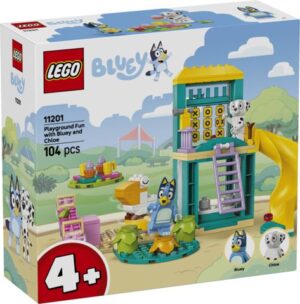 Divertimento al parco giochi di bluey e | LEGO