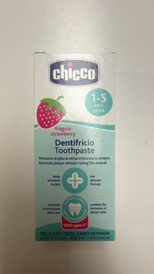 Dentifricio fragola 50ml 1-5y fluoro | Chicco