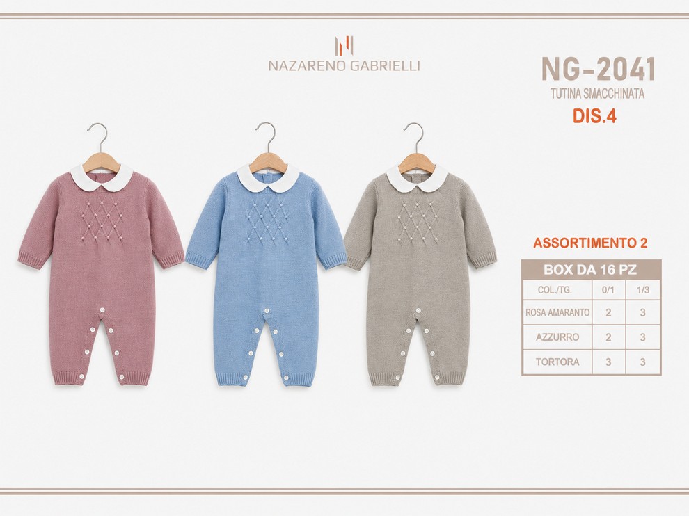Tutina (mesi 0/1, 1/3) | Nazareno Gabrielli