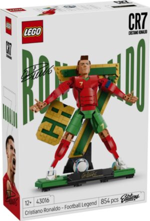 Cristiano ronaldo leggenda del calcio | LEGO