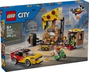 Centro di consegna pizze con | LEGO