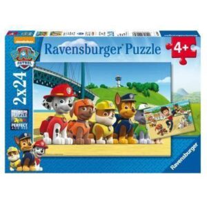 Puzzle 2x24 paw patrol team | Ravensburger