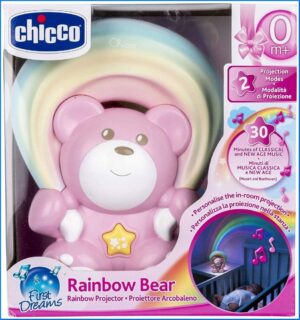 Gioco fd rainbow bear pink | Chicco