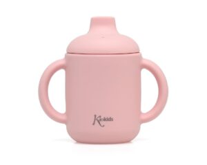 Tazza 120ml silicone rosa | KioKids