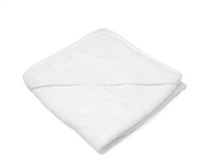 Telo bagno 76x76cms bianco | KioKids