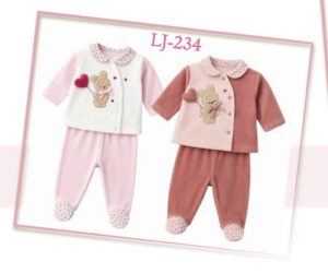 Competo 2 pz (mesi 0/1, 1/3, 3/6) | Les Jolies