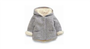 Nb giacca con cappuccio in maglia me 0/1 | Zippy