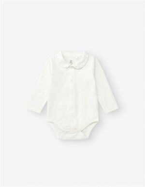 Maglia corta ls bianca 0/0m - 9/12m | Zippy
