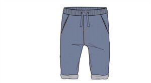 Nb pantaloni in denim maglia med 0/1m - | Zippy