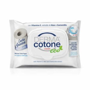 Salviettine 20 pz carta igienica eco umi - pz. 24 | Dermacotone