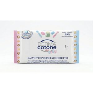 Salviette pulisci succhietto 24 pz in un - pz. 24 | Dermacotone