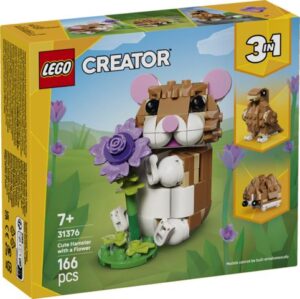 Simpatico criceto con fiore | LEGO