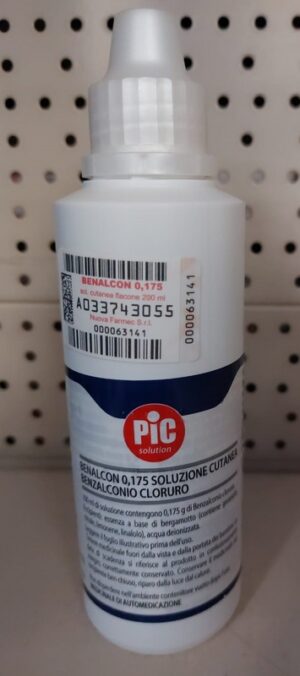 Disinfettante benzalconio cloruro 200 ml | PIC Solution