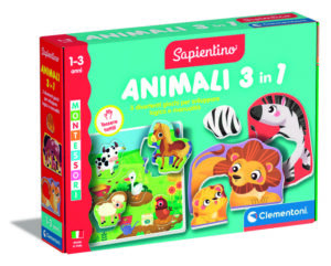Montessori baby gli animali 3 in 1 | Clementoni