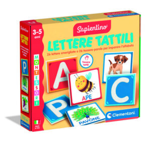 Montessori lettere tattili | Clementoni