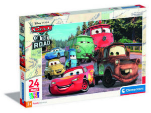 Puzzle24 maxi cars on the road | Clementoni