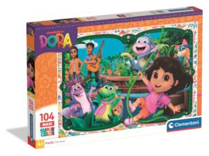 Puzzle 104 maxi dora the explorer | Clementoni