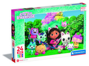 Puzzle24 maxi gabby s dollhouse | Clementoni