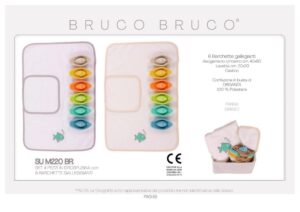 Set 4 pz idrospugna | Bruco Bruco