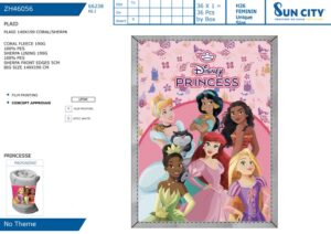 Plaid sherpa princes 140x190 | Personaggi