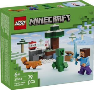 Avventura di steve nella taiga | LEGO