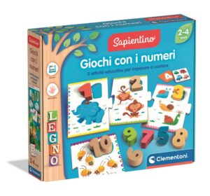 Wooden puzzle numbers | Clementoni
