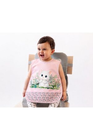 Bavaglio 36x33 rosa | KioKids