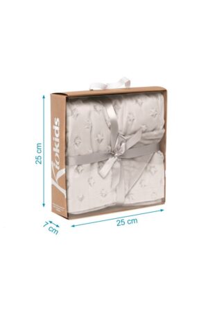 Copertina bebe 80x110cms grigio | KioKids