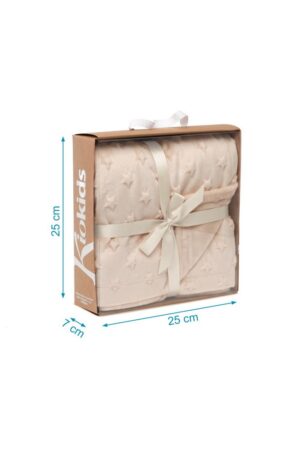 Copertina bebe 80x110cms beige | KioKids