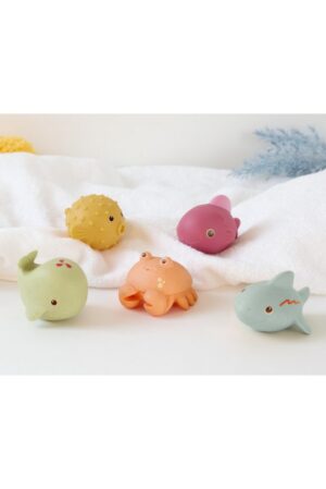 Rete giocattoli da bagno 5 pezzi | KioKids