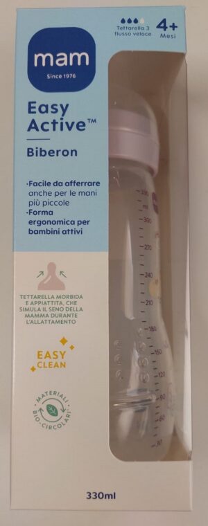 Biberon easy active 330ml conf. singola femmina | MAM