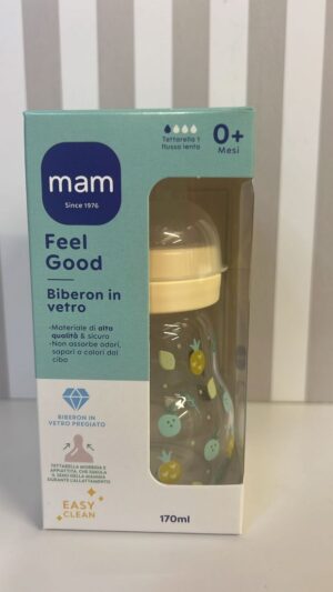 Biberon feel good glass bottle 170 ml | MAM