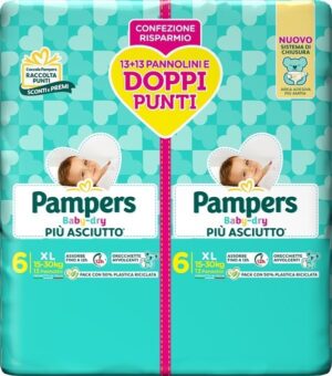 Pannolini duo baby dry xl x26 - pz. 3 | Pampers