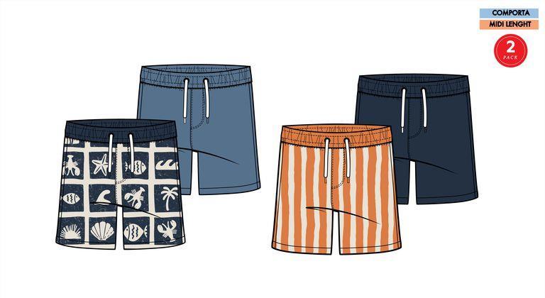P2 pantaloncini da bagno pes | Zippy