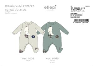 Tutina (mesi 1, 3, 6) | Ellepi