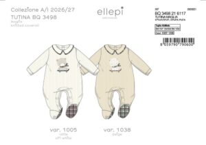Tutina (mesi 1, 3, 6) | Ellepi