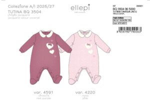 Tutina (mesi 1, 3, 6) | Ellepi