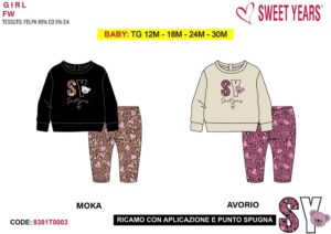 Tuta (mesi 12, 18, 24, 30) | Sweet Years